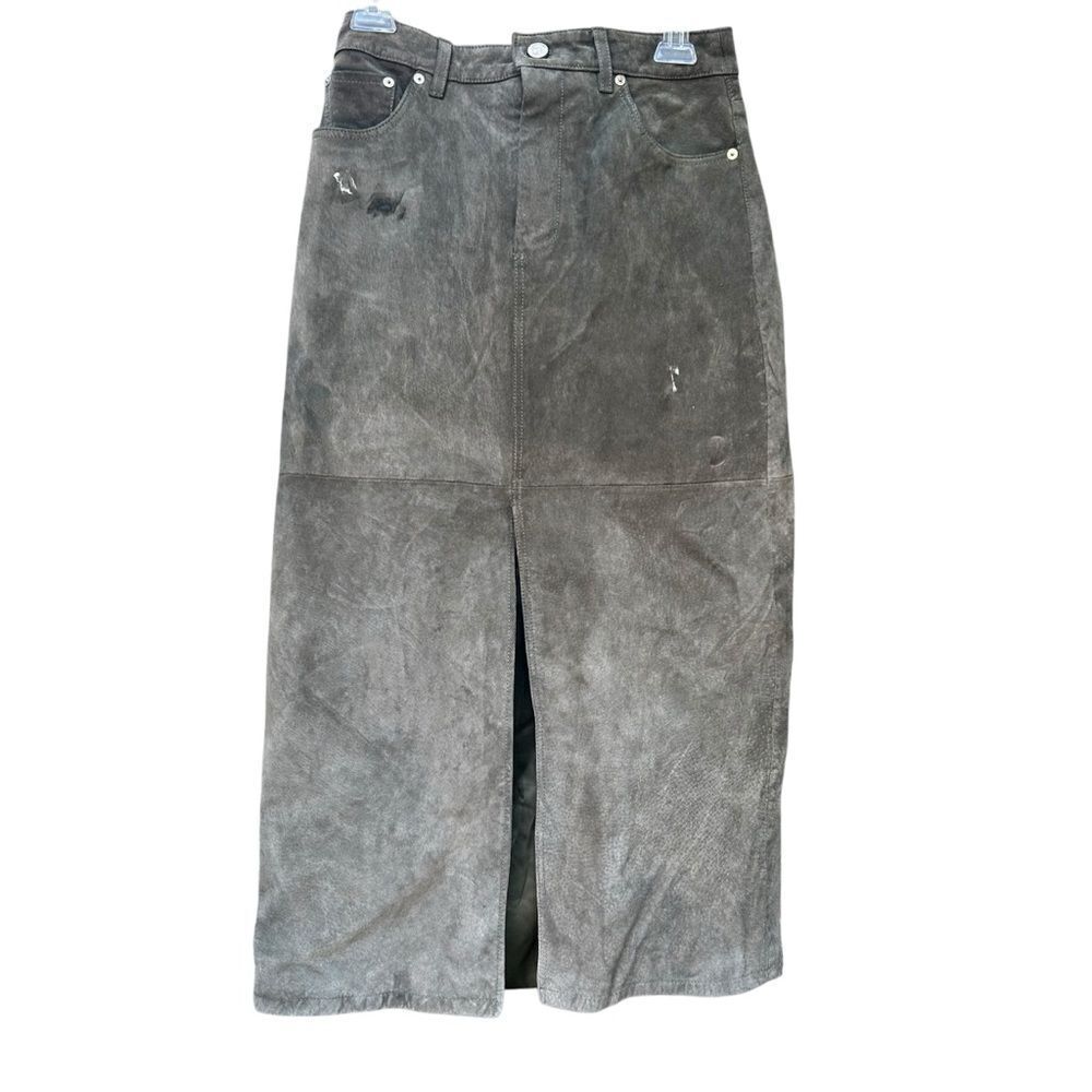 BLANKNYC Suede Leather Skirt Size 29